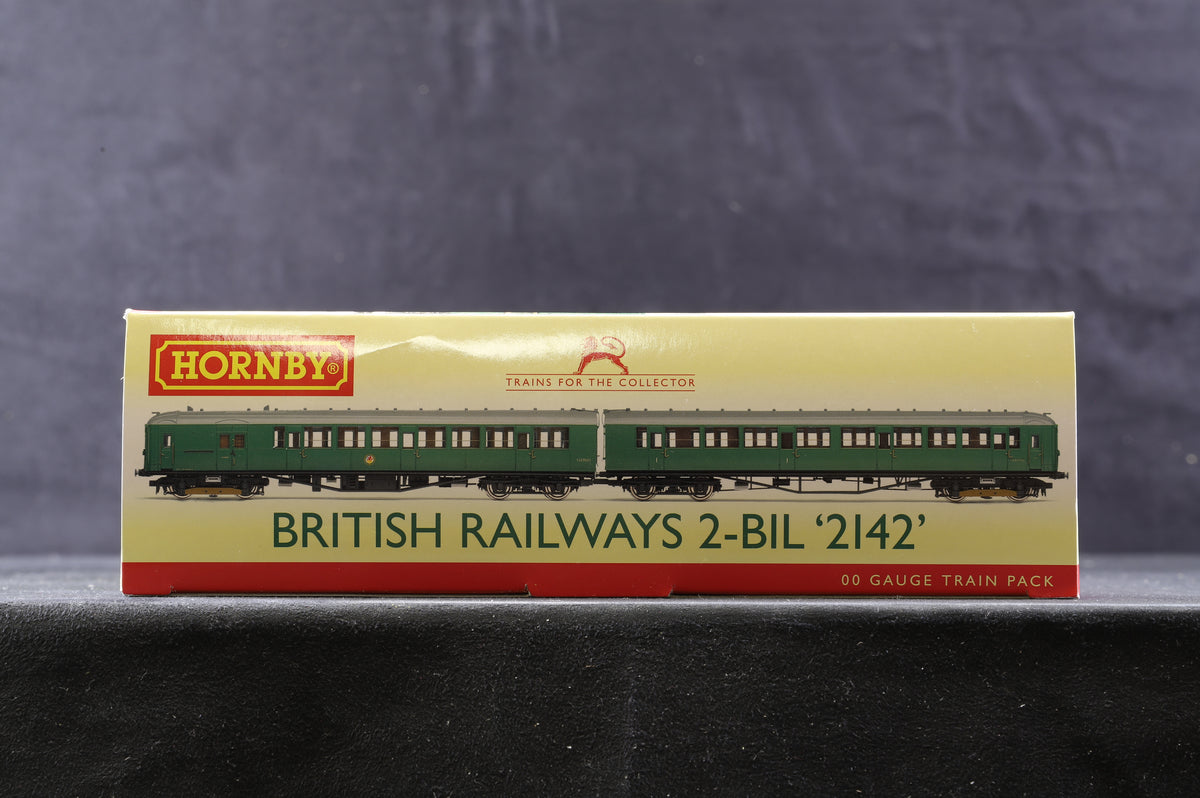 Hornby OO R3162A Class 401 2-Bil 2 Car EMU &#39;2142&#39; BR Green