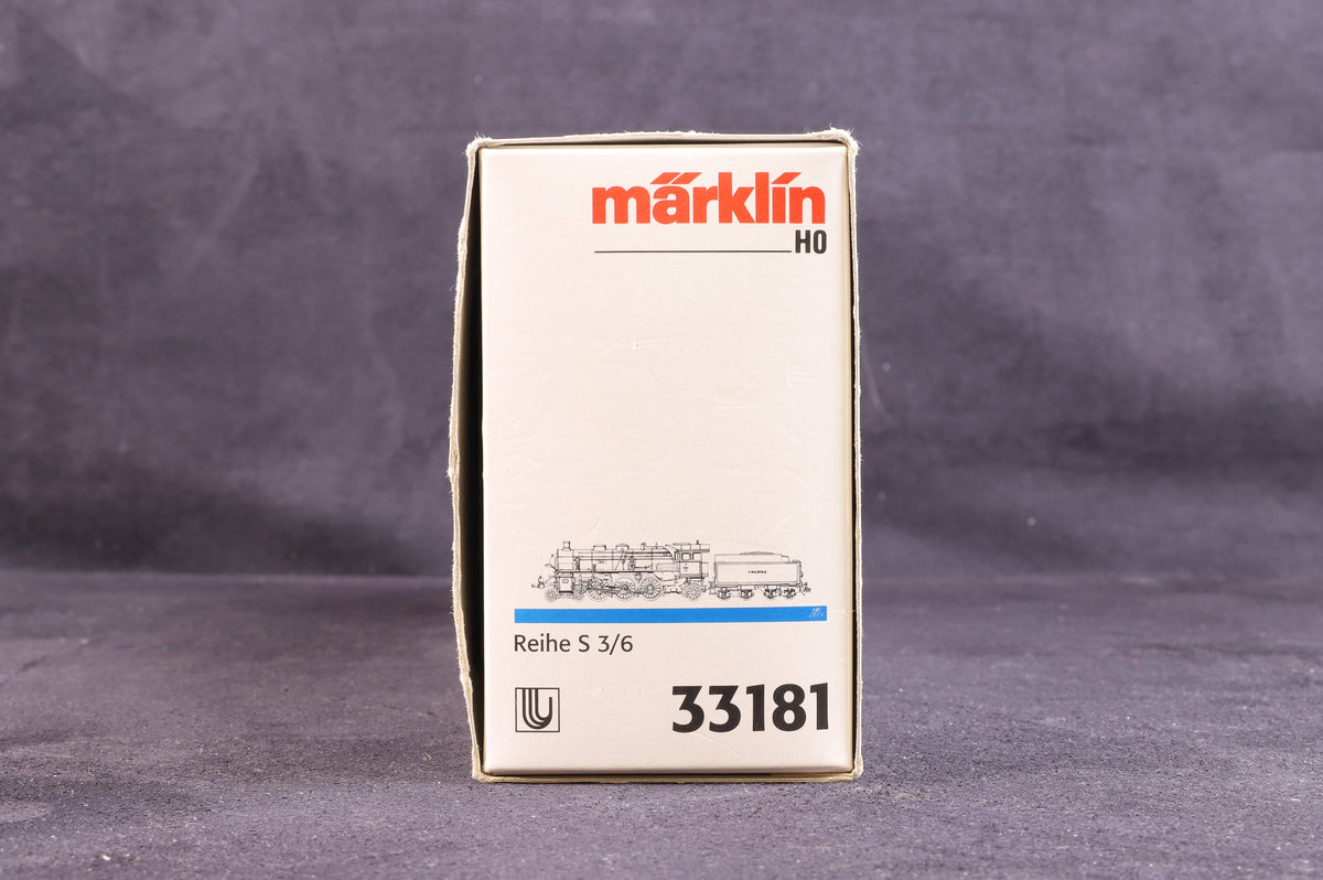 Marklin HO 33181 4-6-2 Reihe S 3/6, 3-Rail