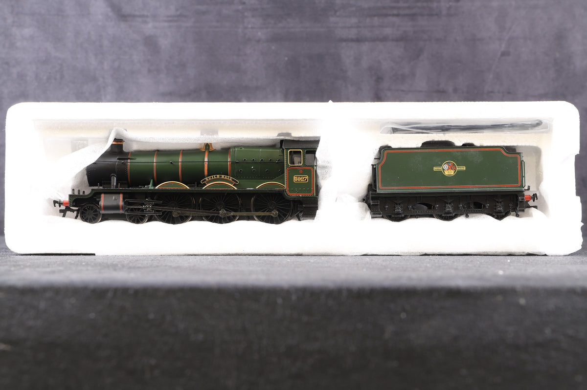 Bachmann OO 32-000DC Hall Class &#39;5927&#39; &#39;Guild Hall&#39; BR Green L/C Hawksworth Tender, DCC Fitted