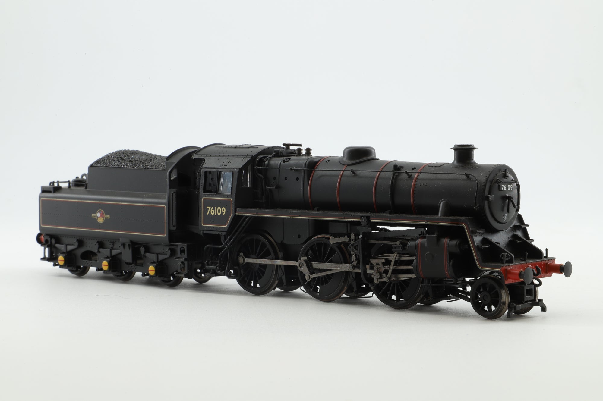 Bachmann OO 32-955 Standard 4MT 76109 in Lined BR Black w/ Late Crests