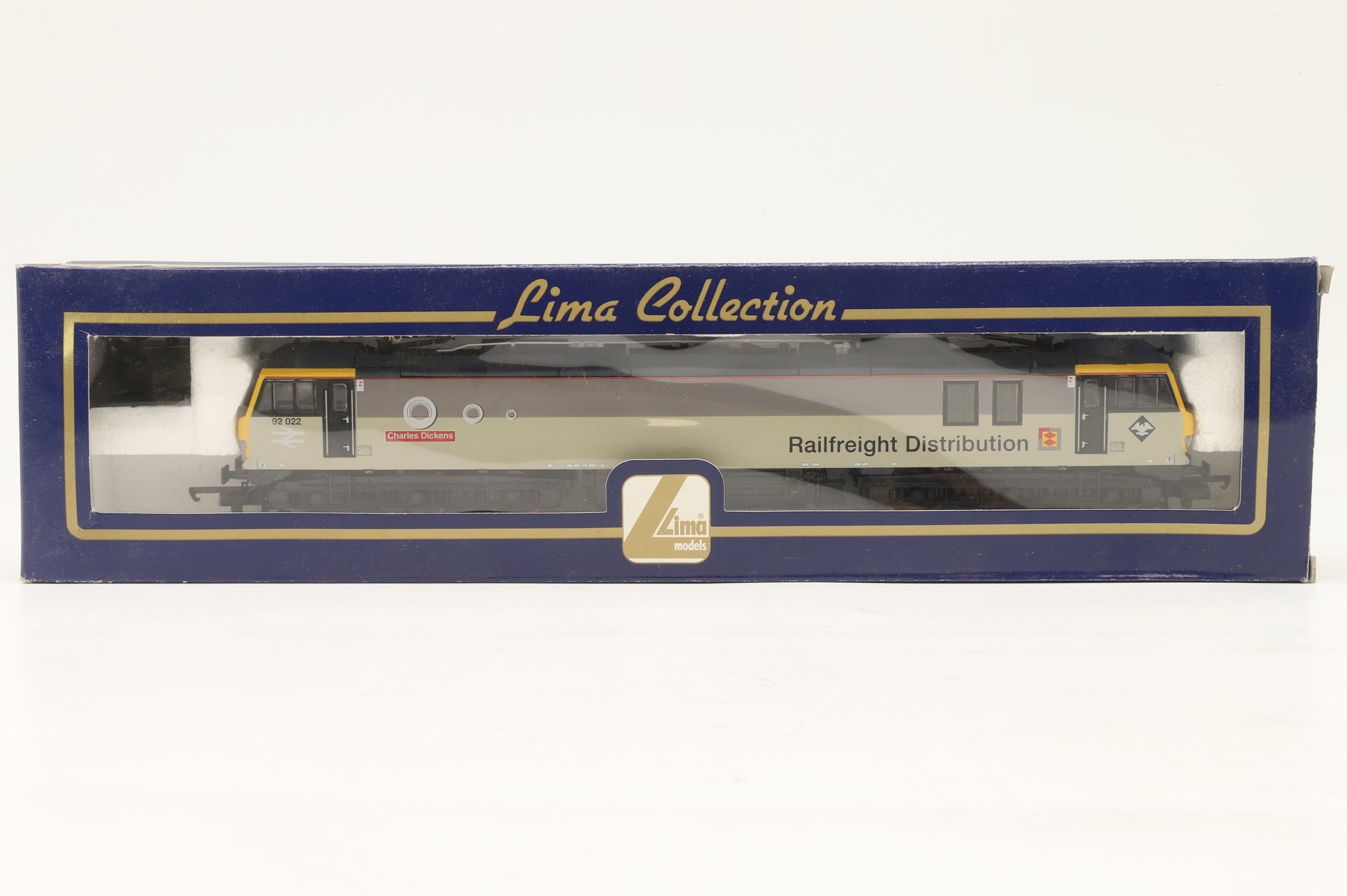 Lima OO 204870 Class 92 92022 'Charles Dickens' Railfreight Distribution Livery