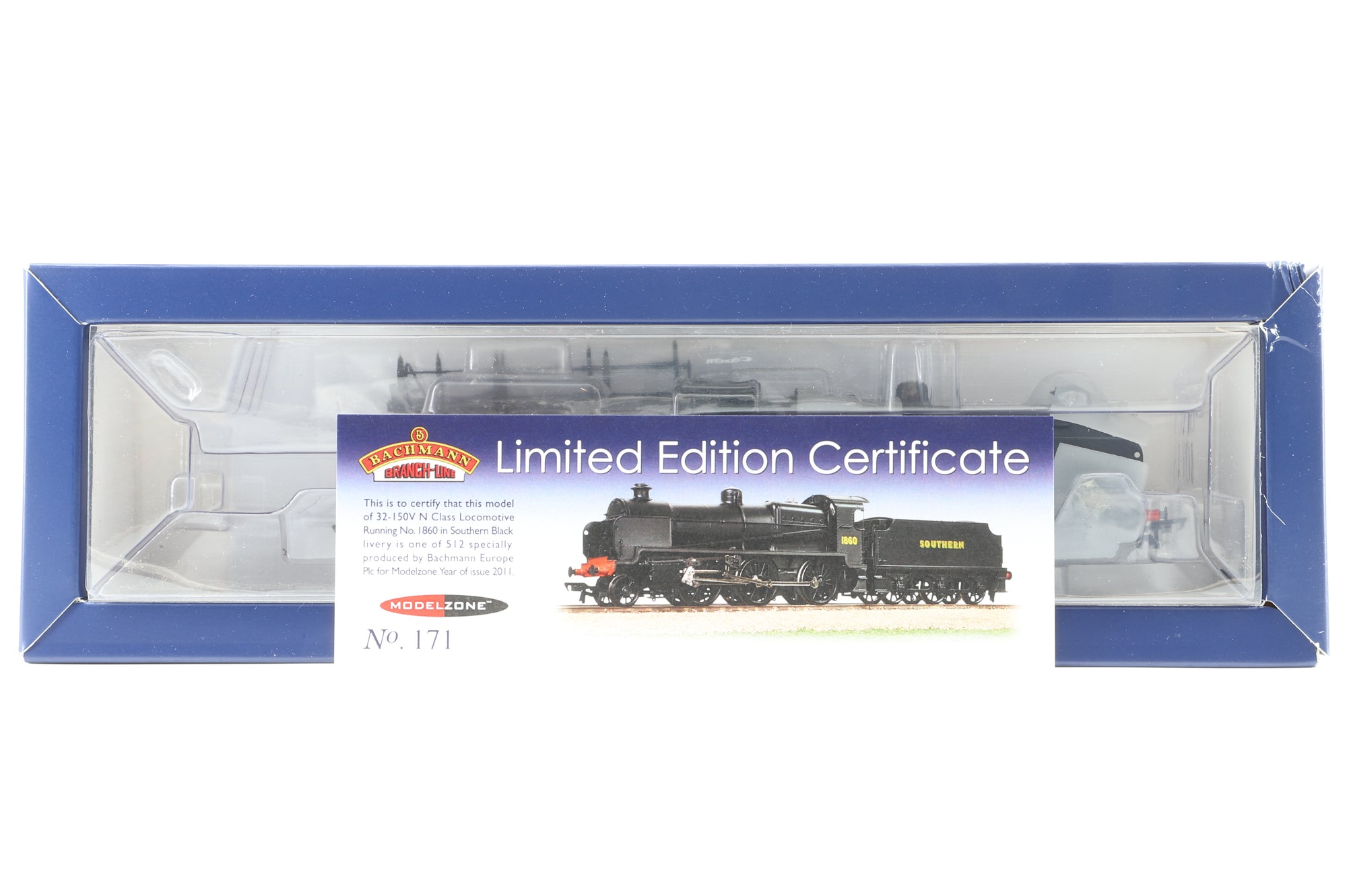 Bachmann OO 32-150V N Class '1860' Southern, Excl. Modelzone