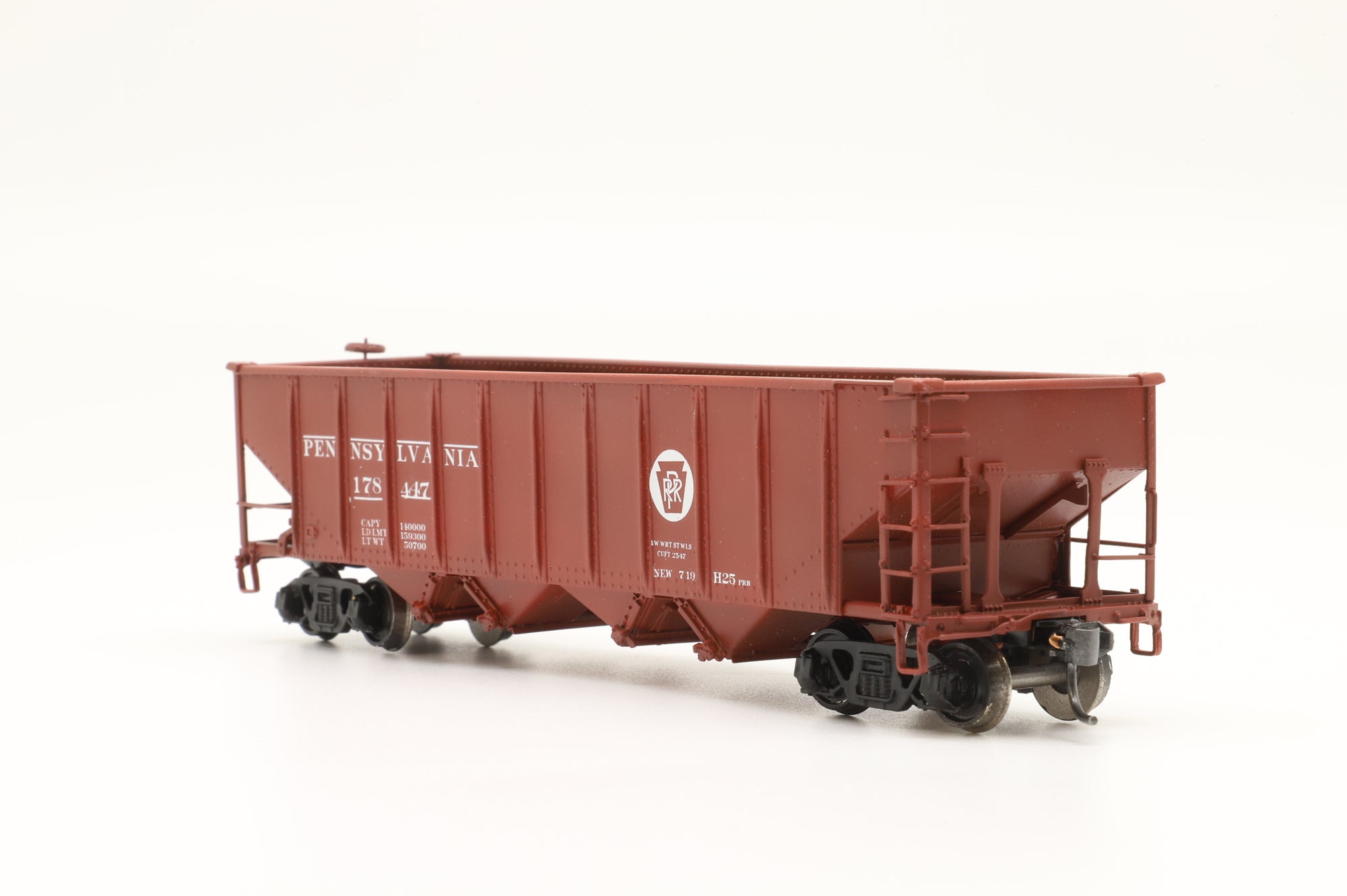 Sunset Models HO Brass H-25 PPR Hopper Wagon '178 447'