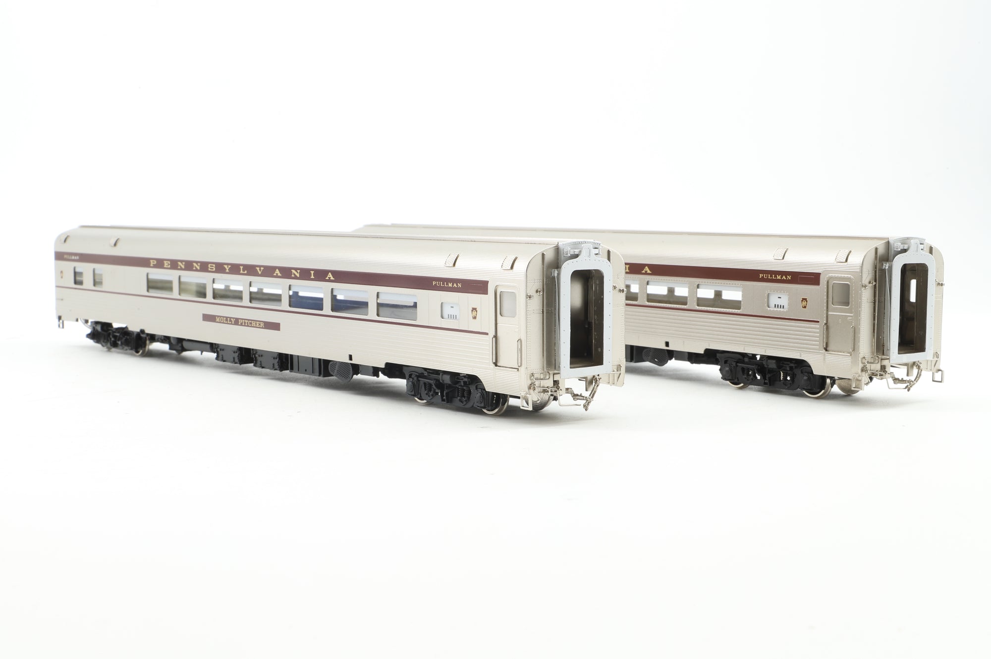 Samhongsa/Challenger Imports HO Brass Rake of 14 Pennsylvania Railroad 'Congressional', C-2A, C-2B & C-F1