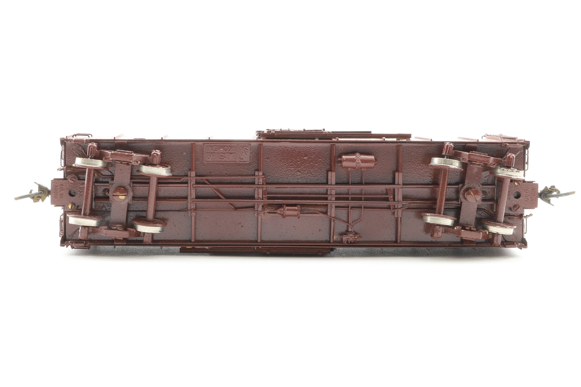 Overland Models HO Brass 1387 M-15A Box Car No.380414 in B&O Brown
