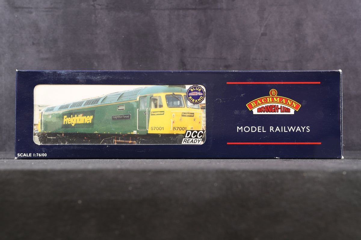 Bachmann OO Class 57 &#39;57001&#39; &#39;Freightliner Pioneer&#39; Freightliner Renamed, Renumbered &amp; Weathered