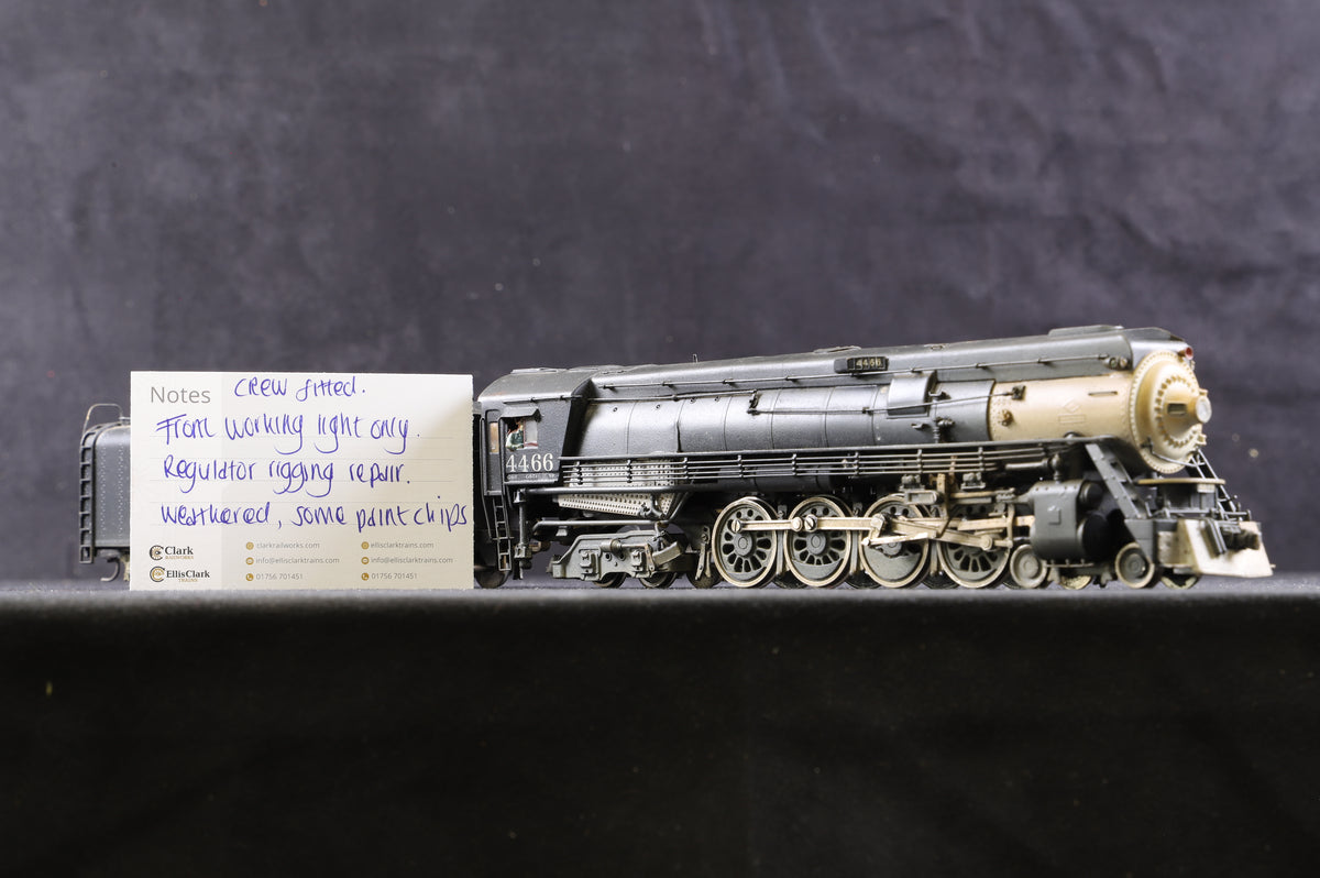 Westside Model Company HO Brass Southern Pacific &#39;4466&#39; GS-6 4-8-4, Weathered