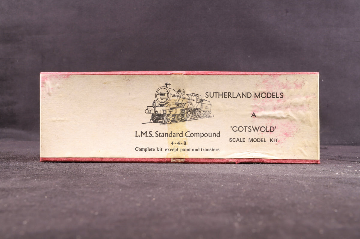 Sutherland Models/Cotswold Kit OO LMS Standard Compound 4-4-0 Kit