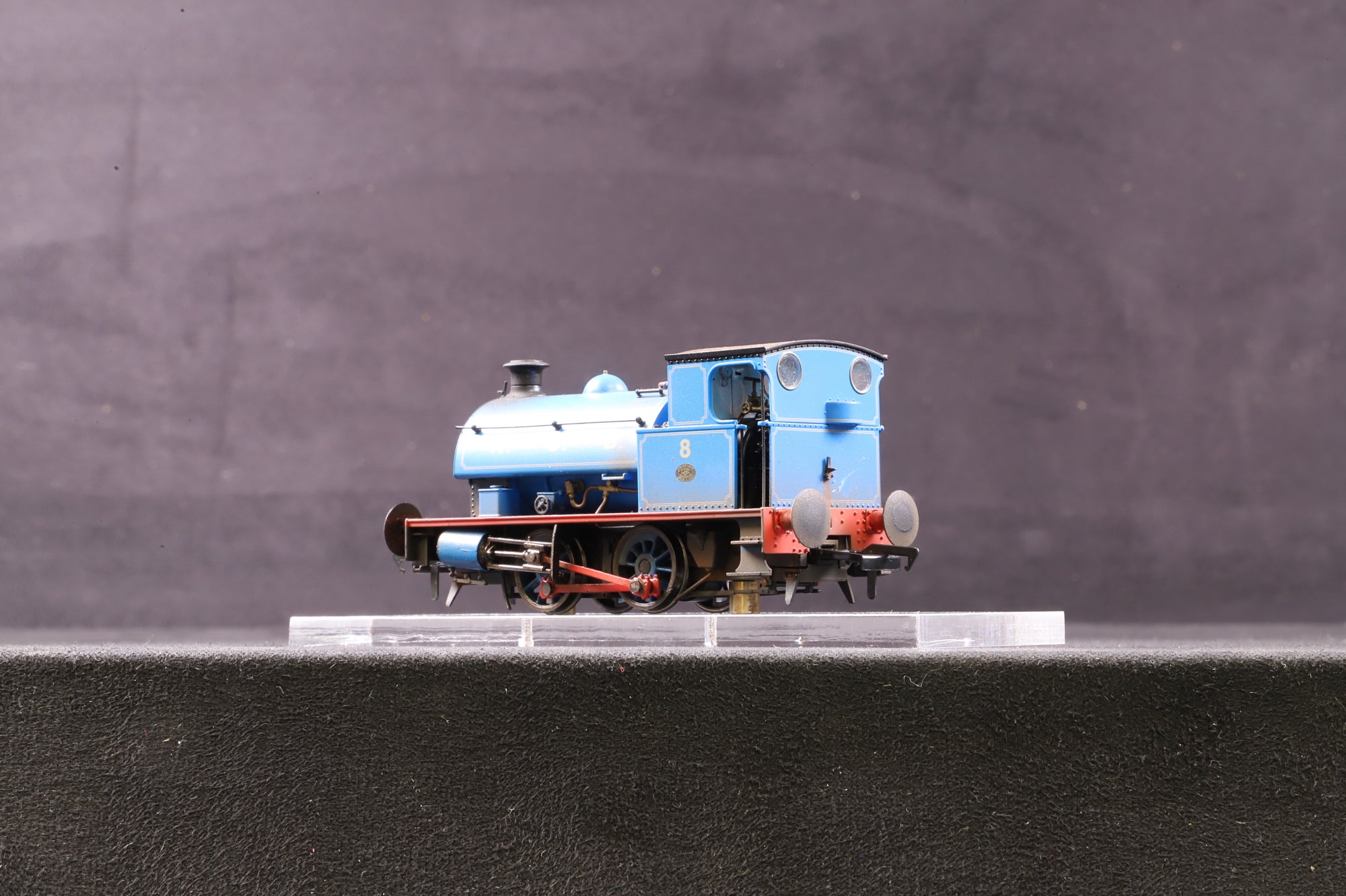 Dapol OO 4S-024-005 Hawthorn Leslie 0-4-0 Blue Lined Straw NCB TMC Weathered