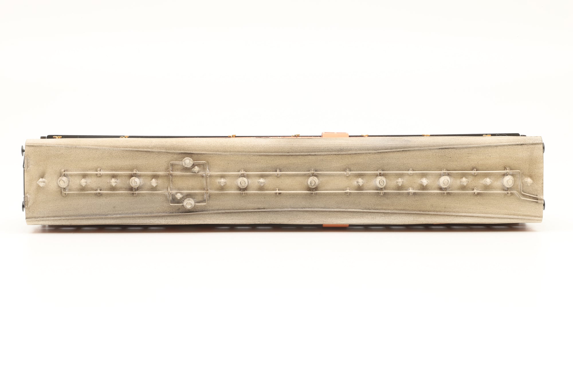 Roxey P4 Kit Built Rake of 4 LSWR Coaches, Weathered