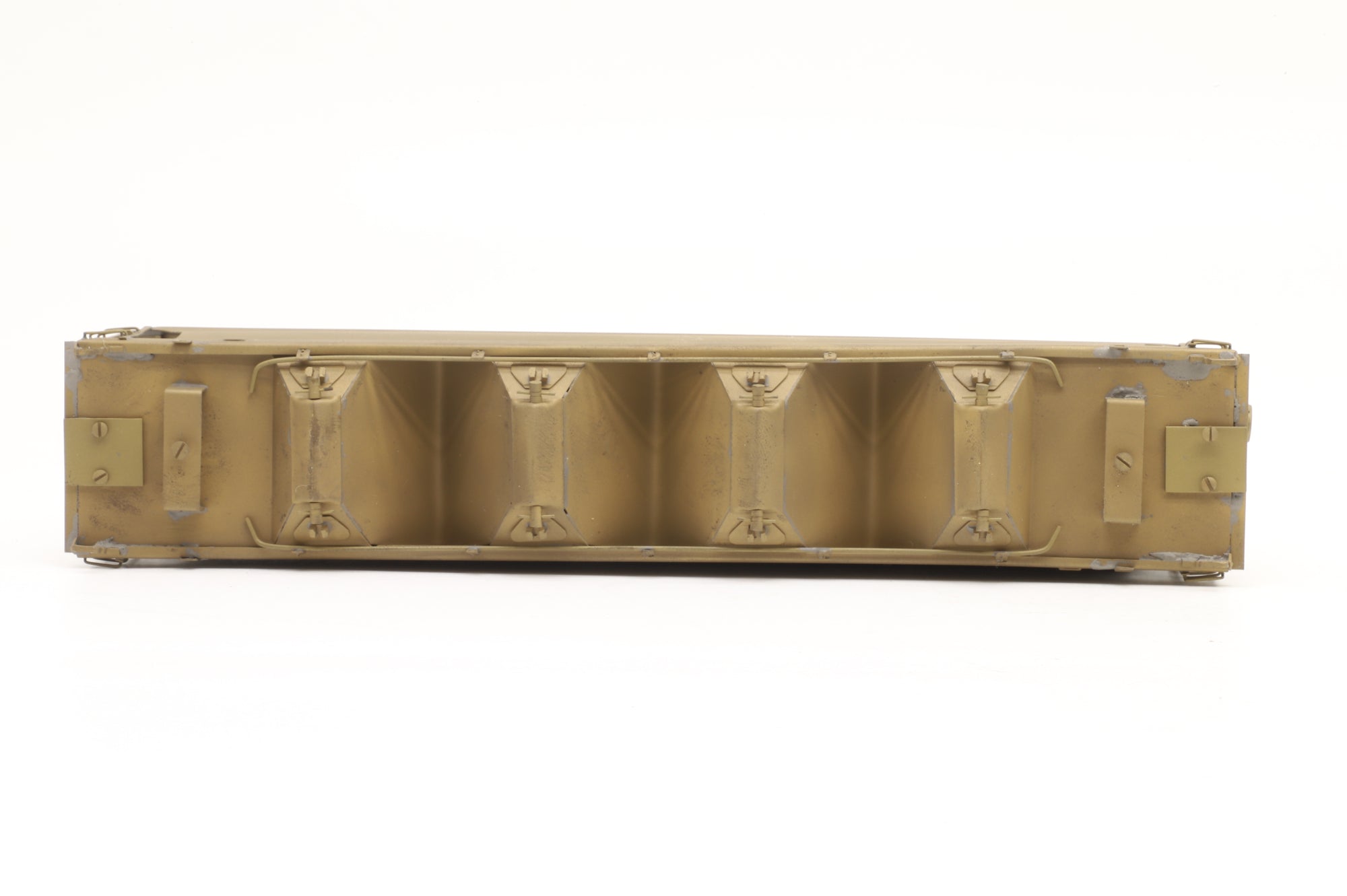 Walthers HO Brass ACF Covered Hopper Unpainted Hopper Only