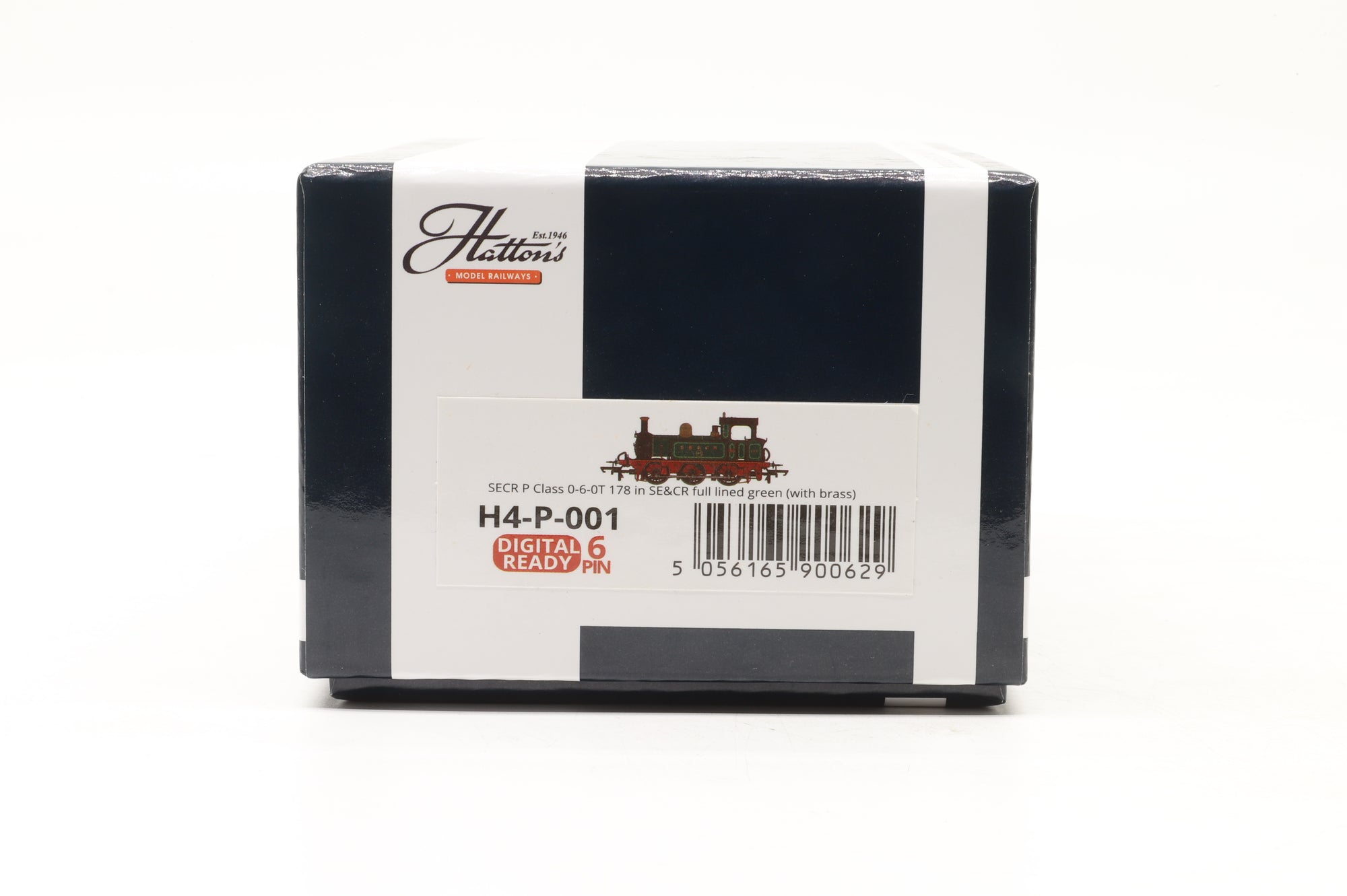 Hattons OO H4-P-001 SECR P Class 0-6-0T 178 SECR Full Lined Green With Brass