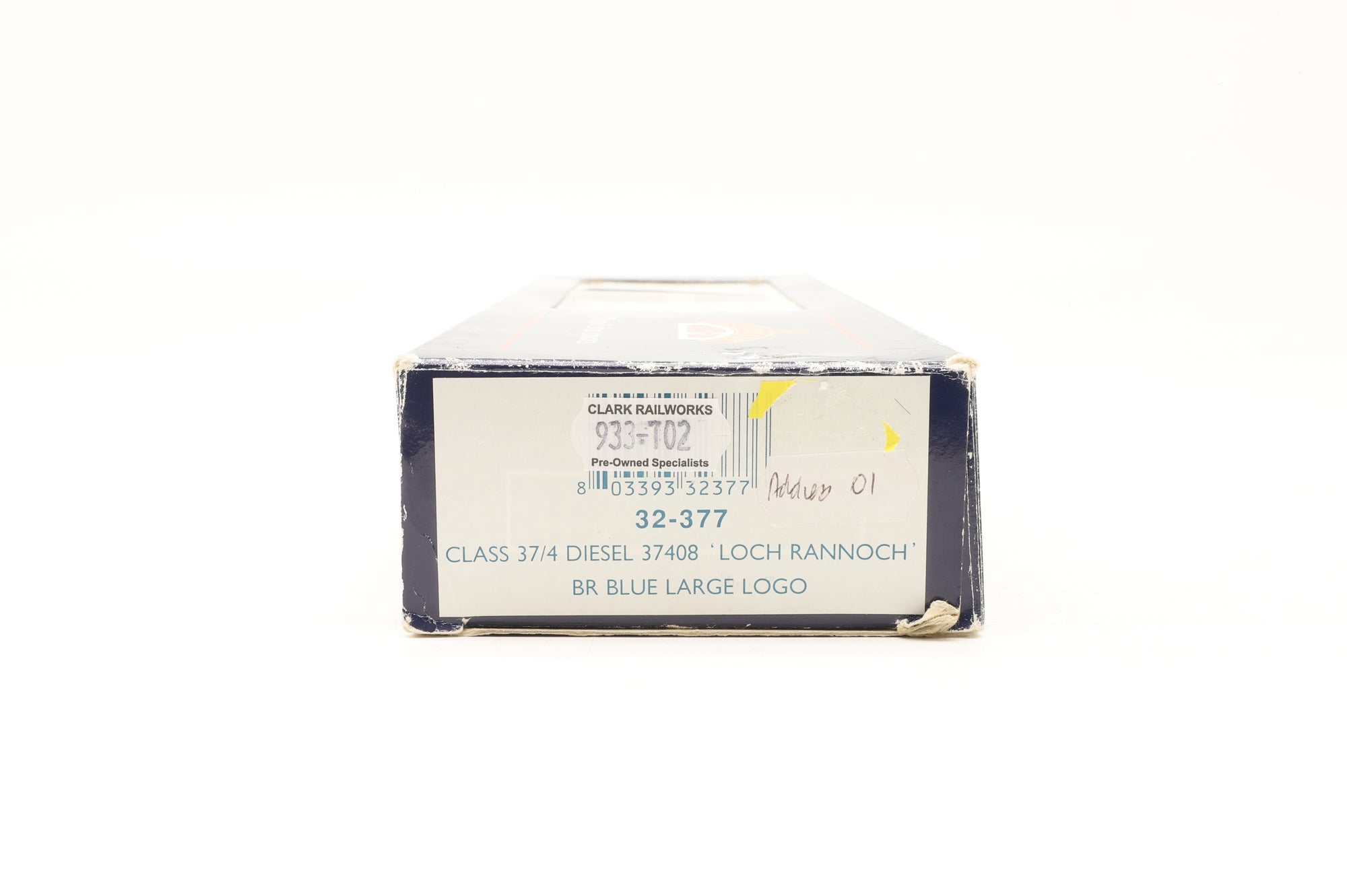 Bachmann OO 32-377 Class 37/4 Diesel '37408' 'Loch Rannoch' BR Blue Large Logo