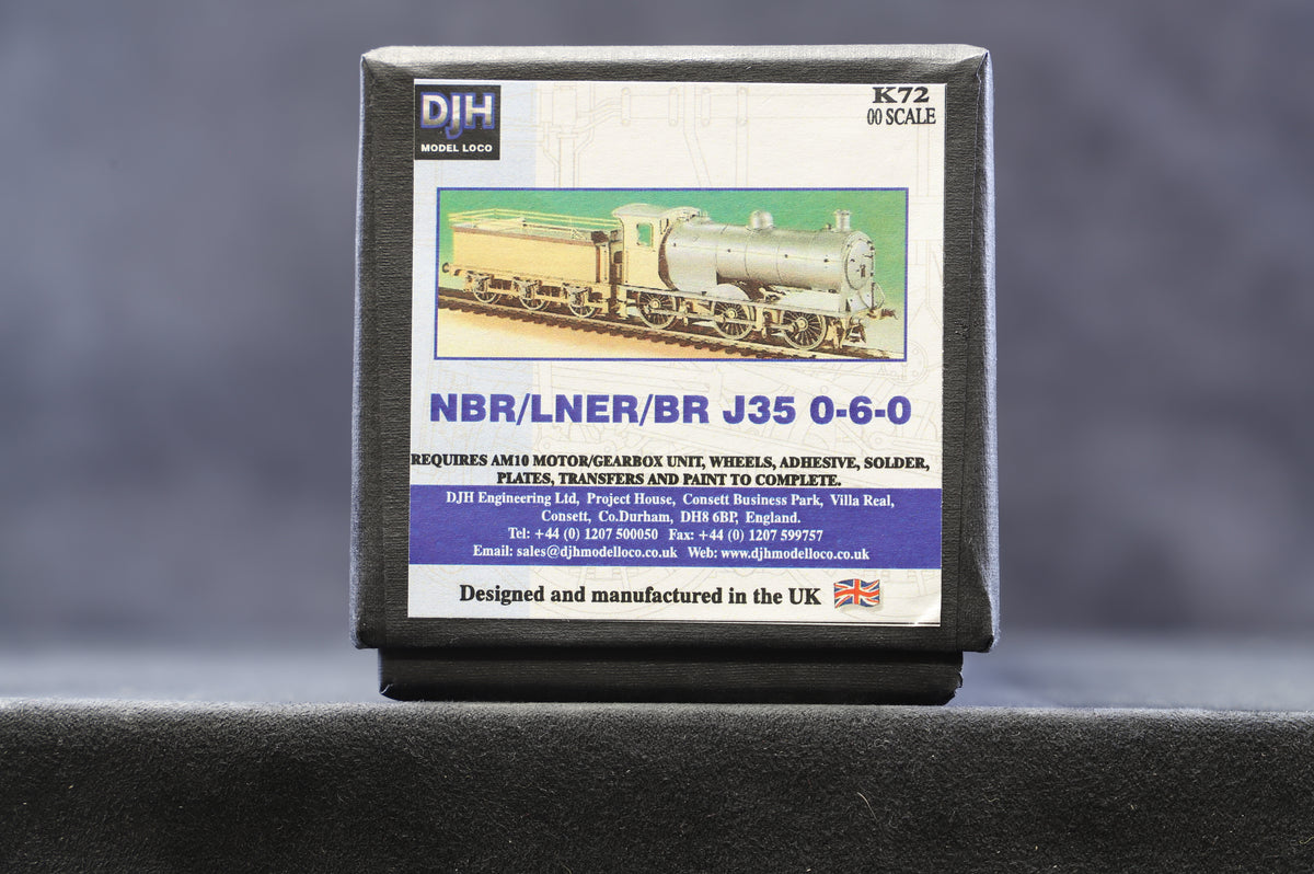 DJH OO K72 NBR/LNER/BR J35 0-6-0 Kit