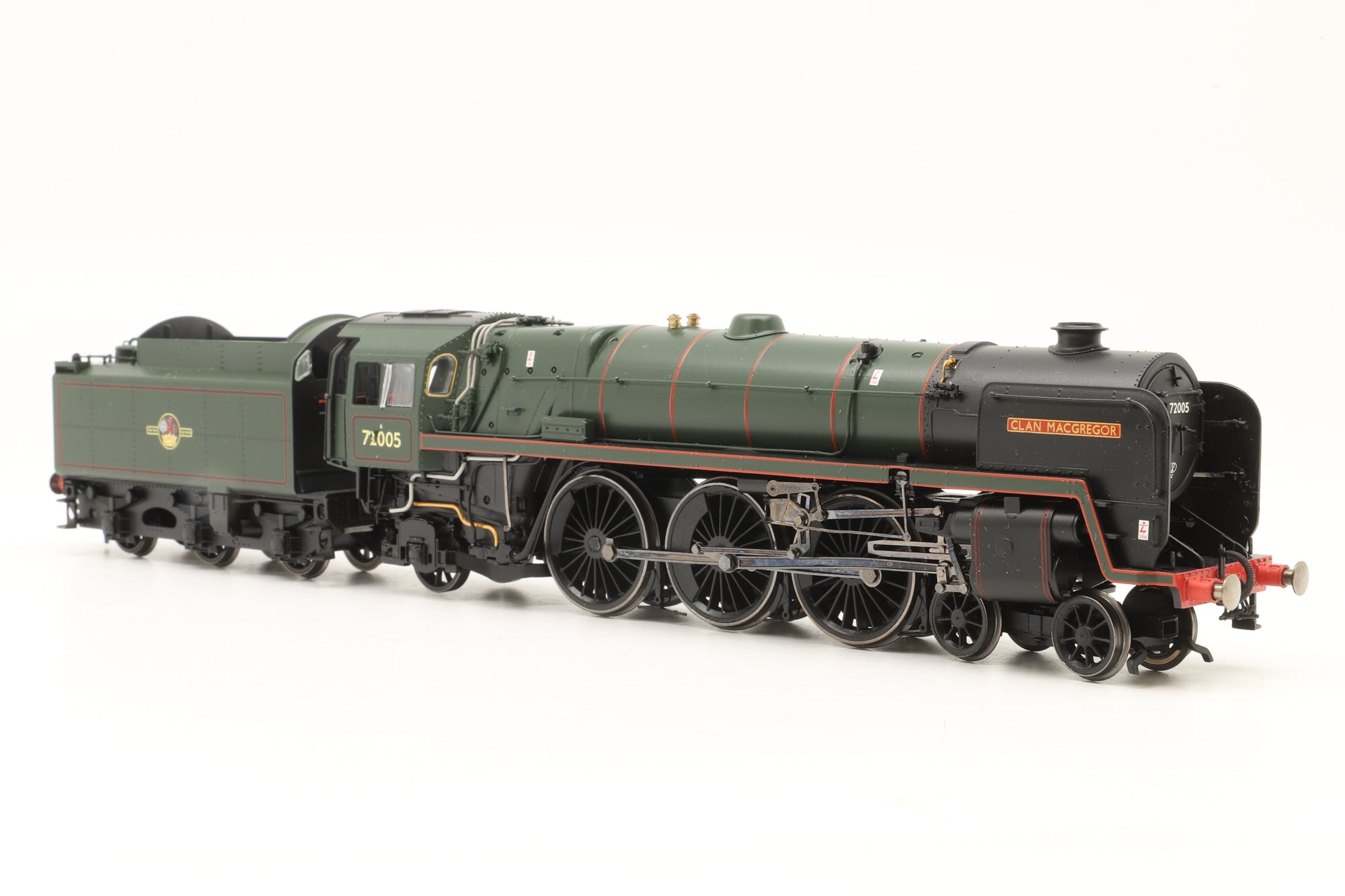 Hornby OO R2925X Clan Class 72005 'Macgregor' in Lined BR Green w/ Late Crests
