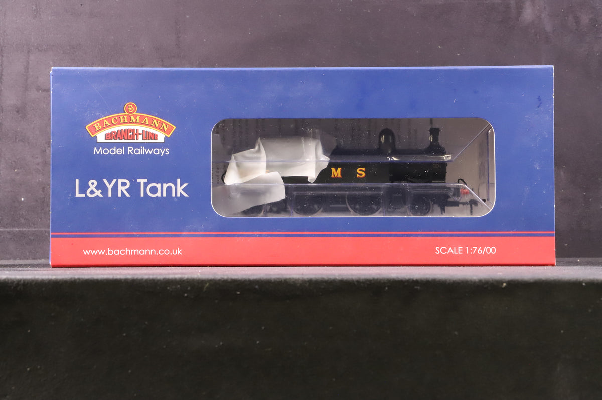 Bachmann OO 31-165 L&amp;YR 2-4-2 Tank No.10695 in LMS Black