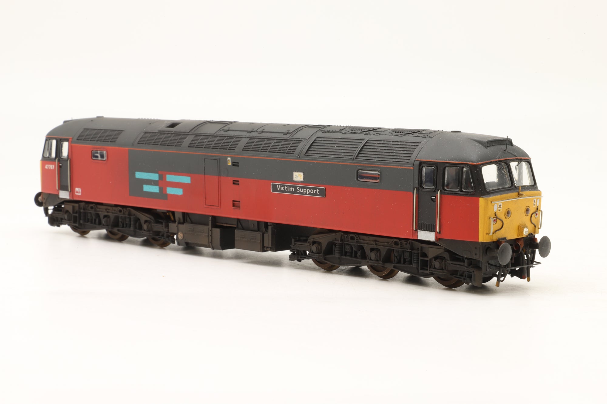 Lima OO Class 47 '47787' 'Victim Support' Diesel Locomotive Renumbered & weathered