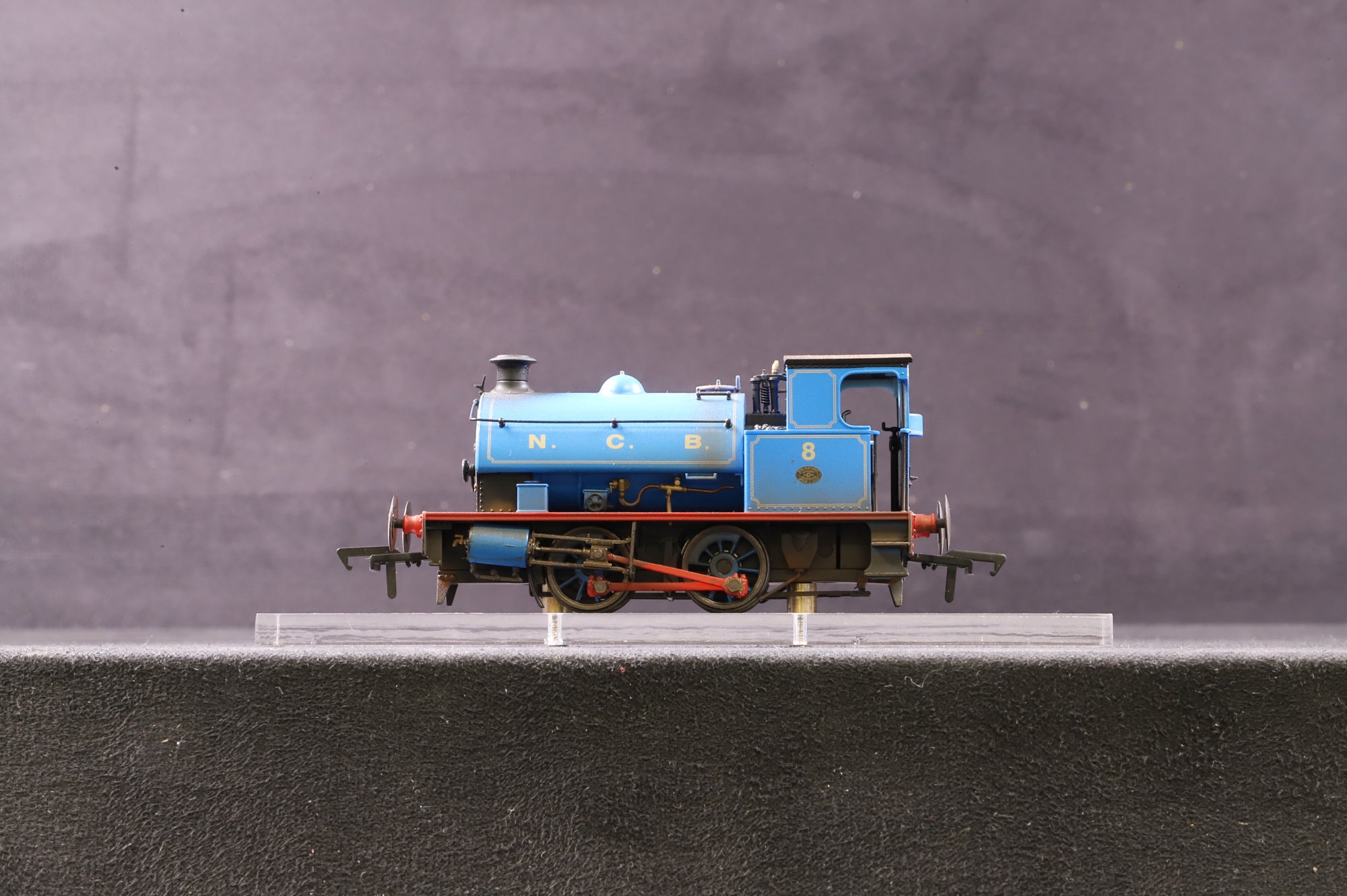 Dapol OO 4S-024-005 Hawthorn Leslie 0-4-0 Blue Lined Straw NCB TMC Weathered