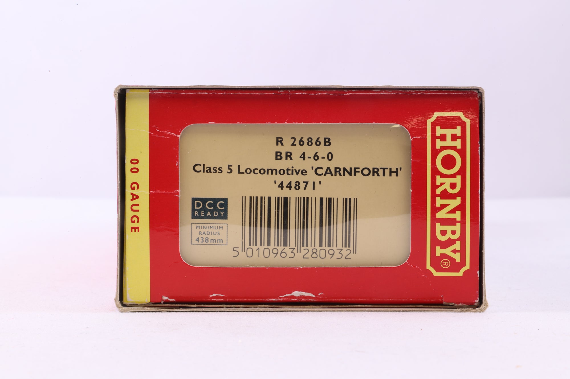 Hornby OO R2686B Class 5 '44871' 'Carnforth' BR Black L/C Ltd Ed 324/ 1004