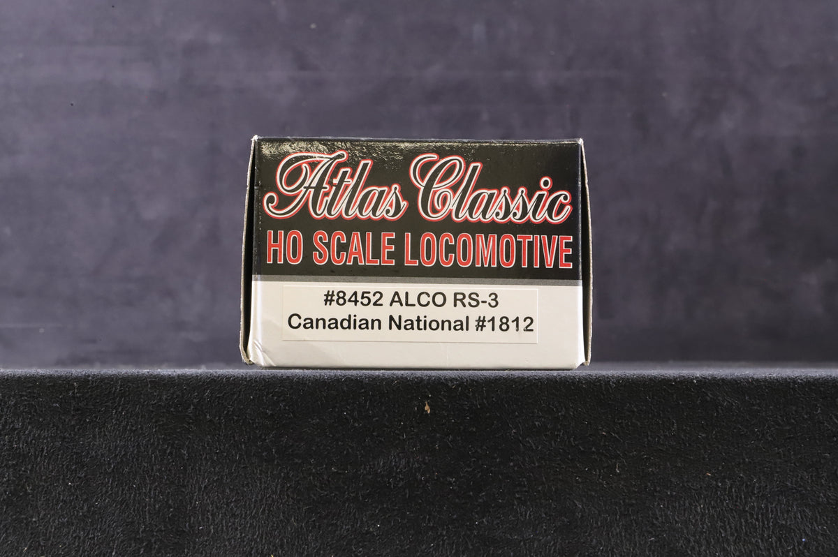 Atlas HO 8452 Alco RS-3 Canadian National &#39;1812&#39;