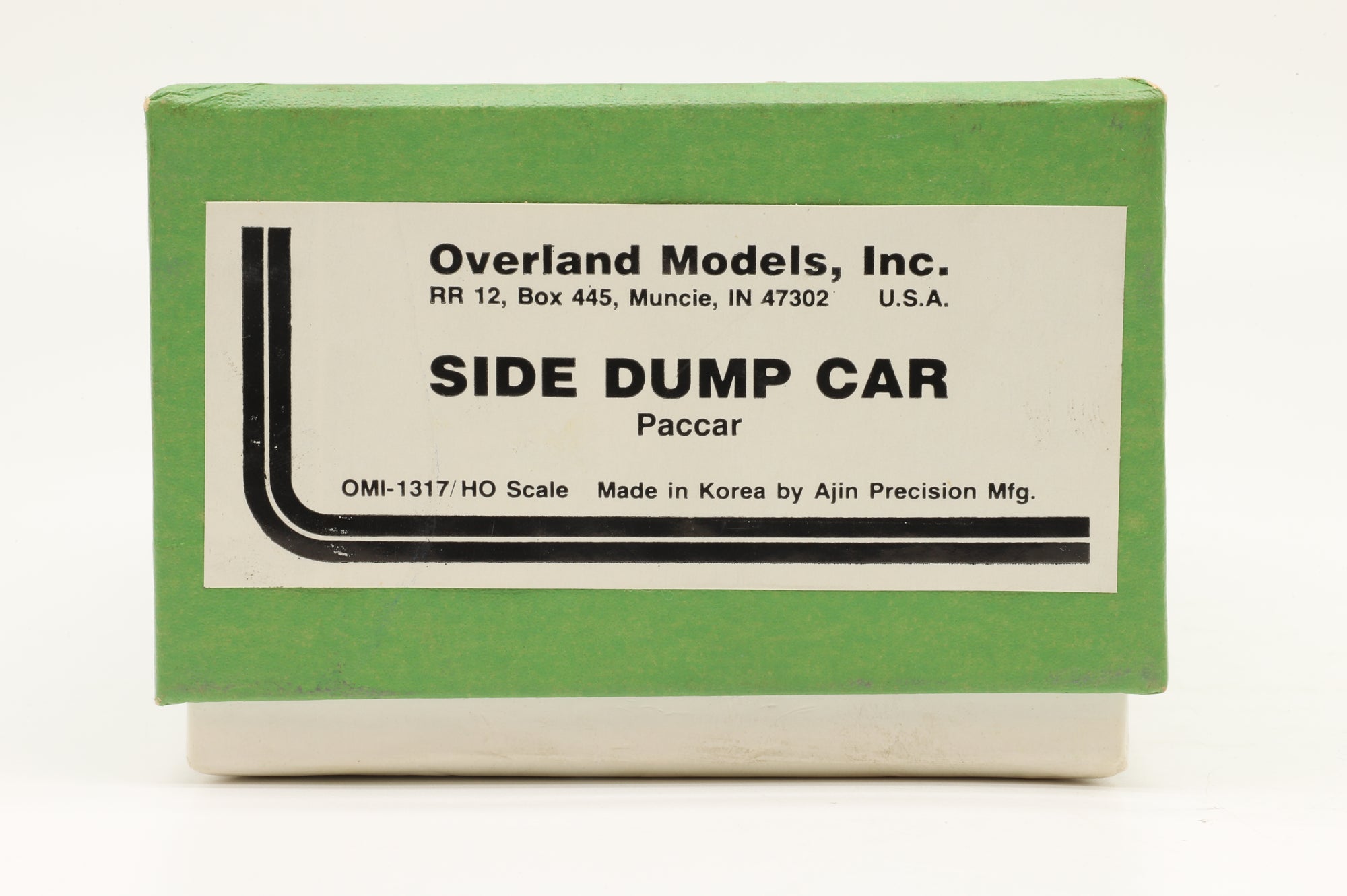 Overland Models Inc. HO Brass OMI-1317 Side Dump Car Unpainted