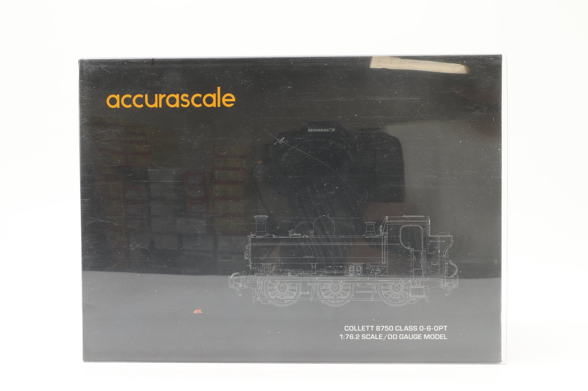 Accurascale OO ACC2876 Collett 8750 Class #9681 in BR Black w/ Late Crests