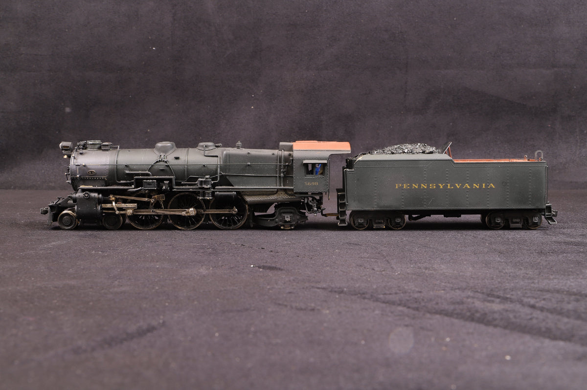American HO Pennsylvania K5 4-6-2 &#39;5698&#39;, Custom Painted Brass