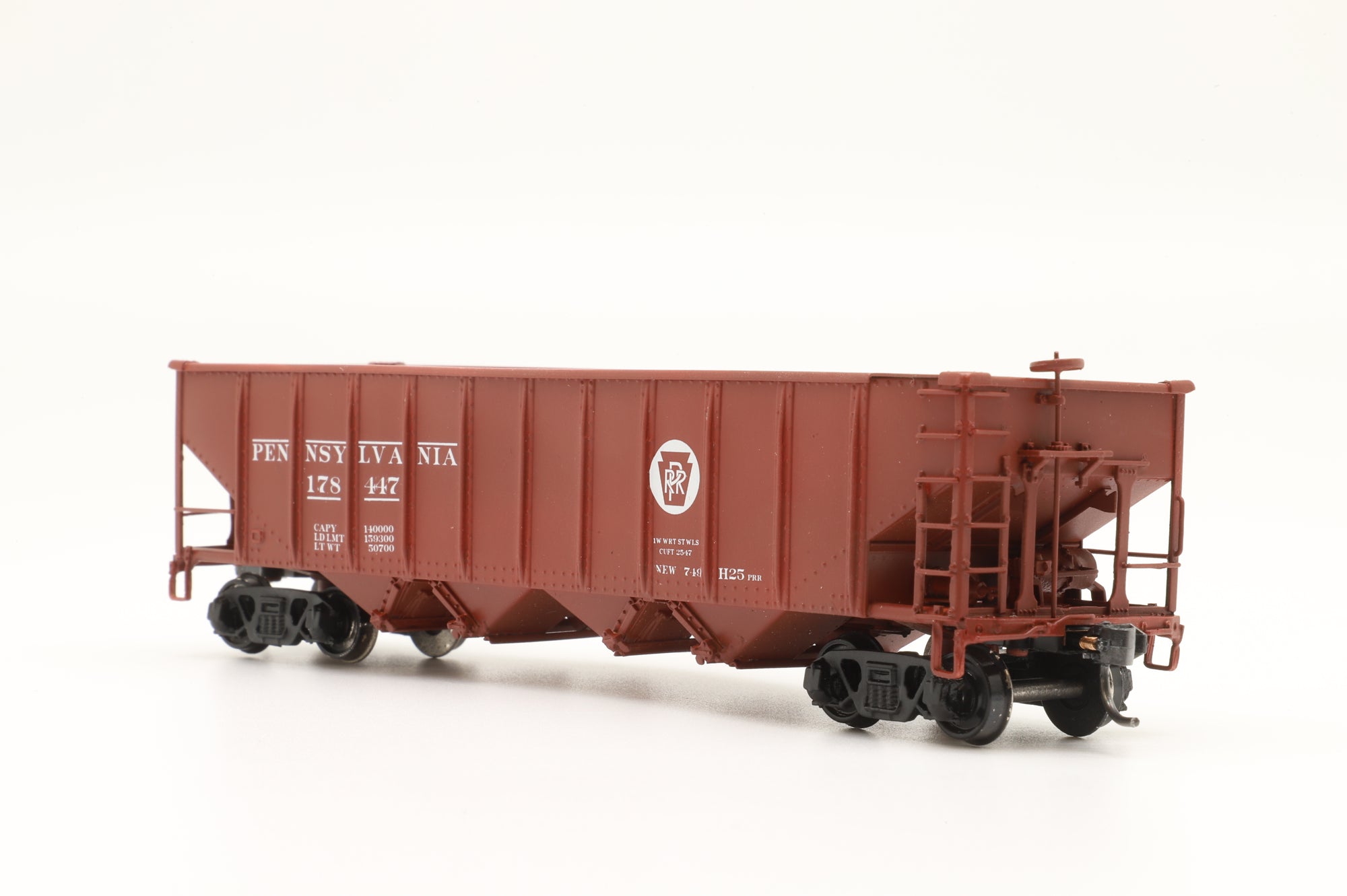 Sunset Models HO Brass H-25 PPR Hopper Wagon '178 447'