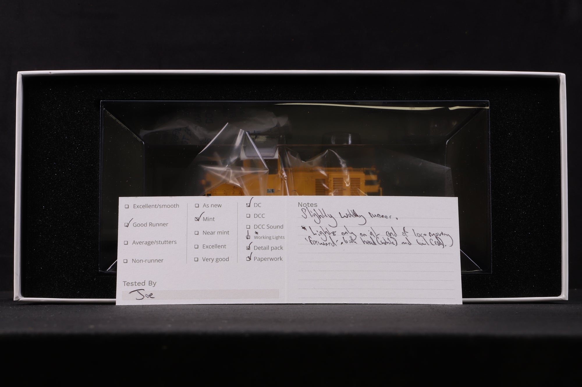 Heljan OO 2912 Class 07 Shunter '07001' Peakstone Yellow Livery