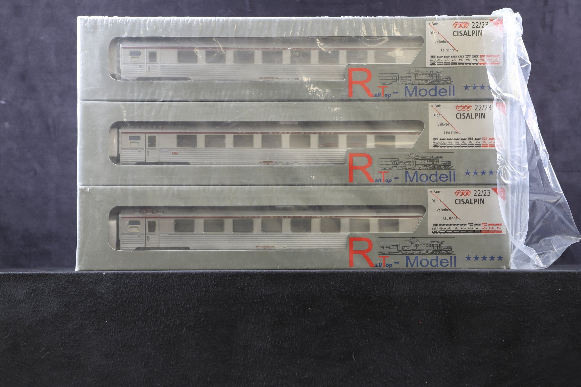 RailTop Modell HO Rake Of 9 TEE Coaches