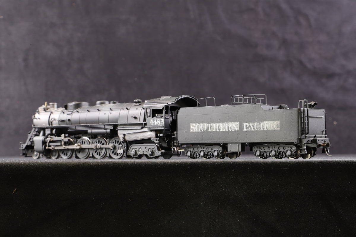 Westside Model Company HO Brass Southern Pacific GS-8 Class 4-8-4 &#39;4485&#39; Steam Locomotive, Weathered