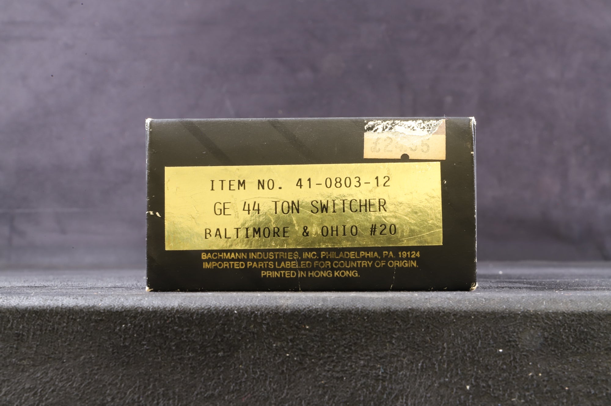 Spectrum HO 41-0803-12 GE 44 Ton Switcher '20' Baltimore & Ohio