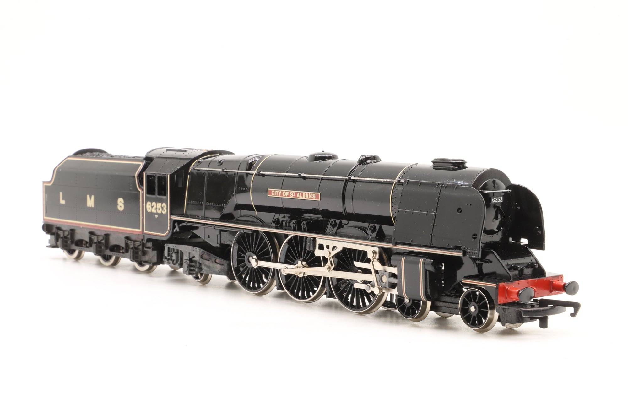 Hornby OO R459 Duchess Class 6253 'City of St Albans' in Lined LMS Black w/ Collector's Plate