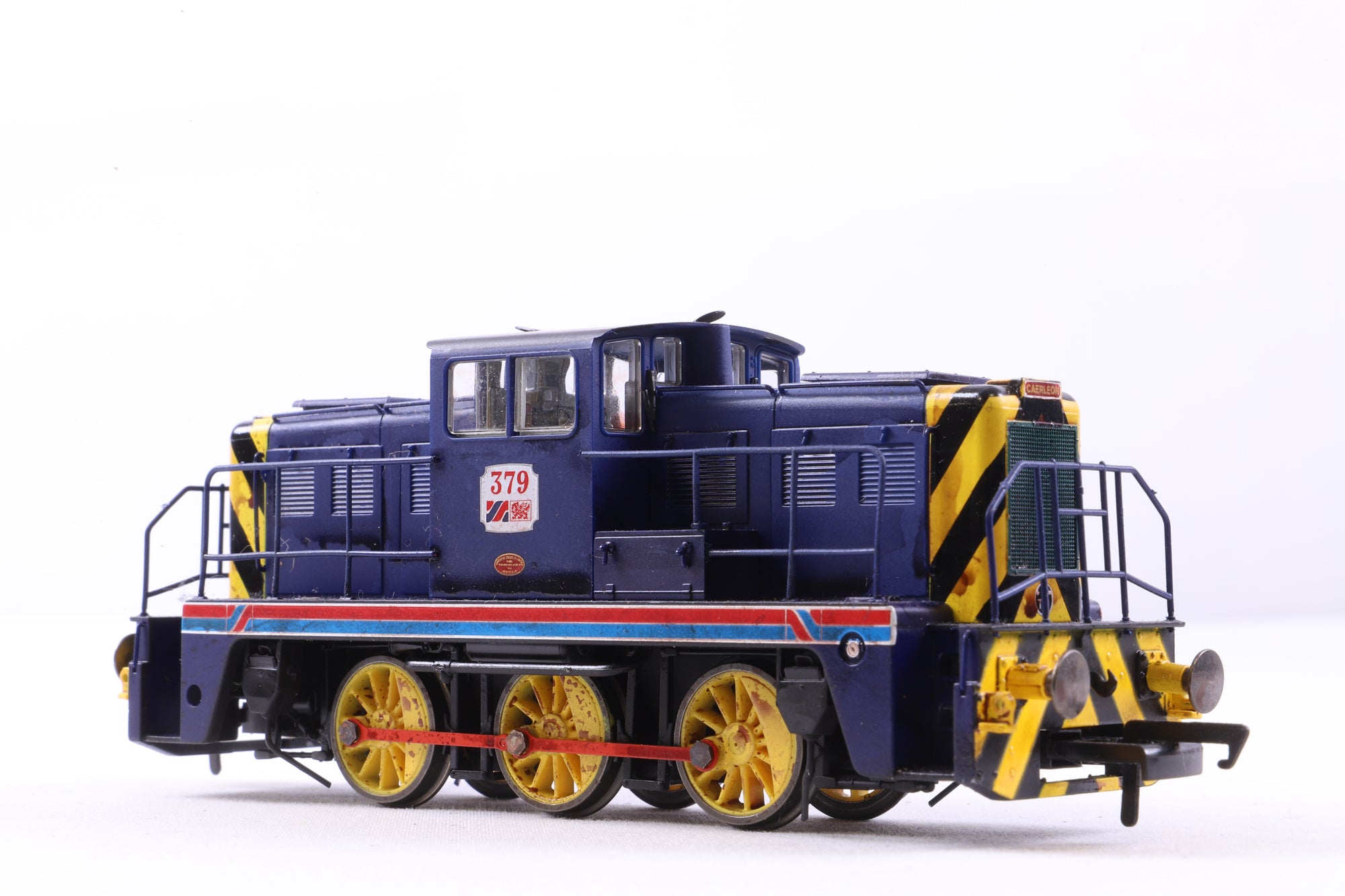 WORKSHOP Oxford Rail OO OR76JAN005 Janus 0-6-0 Shunter No.379 in Allied Steel & Wire Caerleon Livery - Non Runner