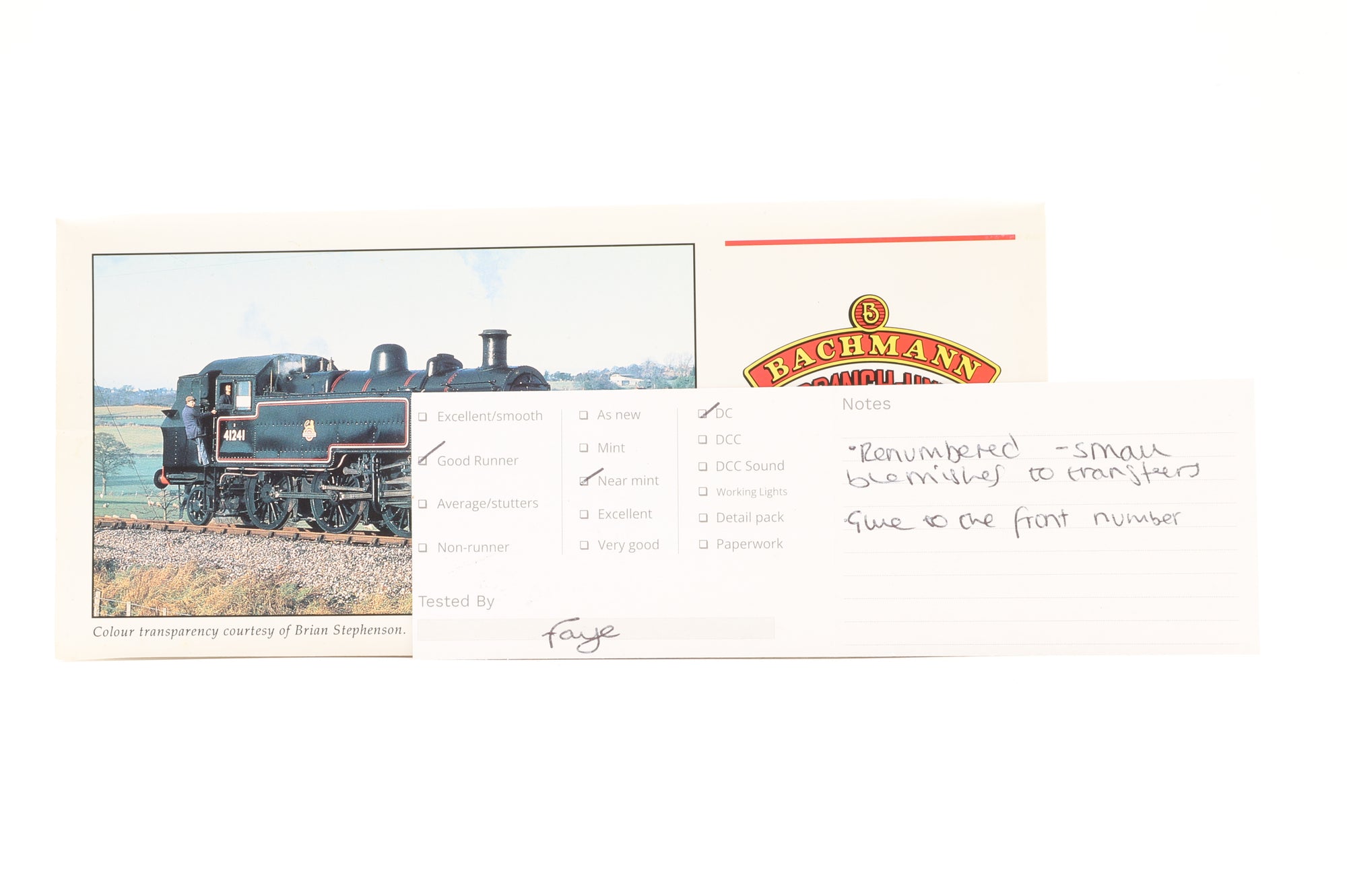 Bachmann OO Ivatt Tank 41245 in Lined BR Black L/C