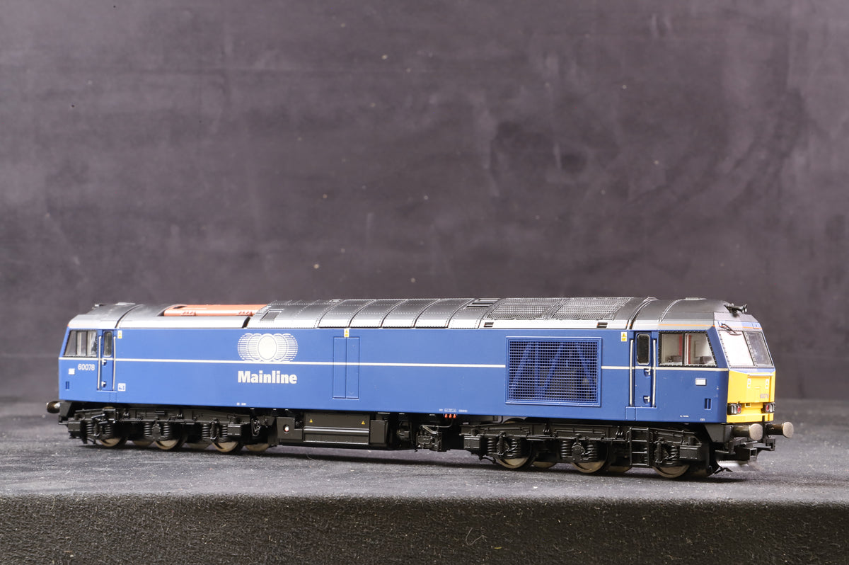 Hornby OO R2490 Class 60 &#39;60078&#39; Co-Co Electric Locomotive Mainline, DCC Sound