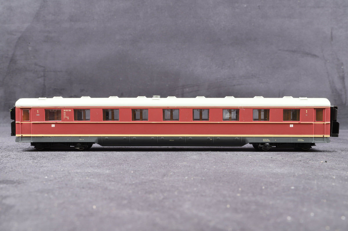 Liliput HO L112601 VT 06 rot 3 teilig DB Ep.III, DCC Fitted