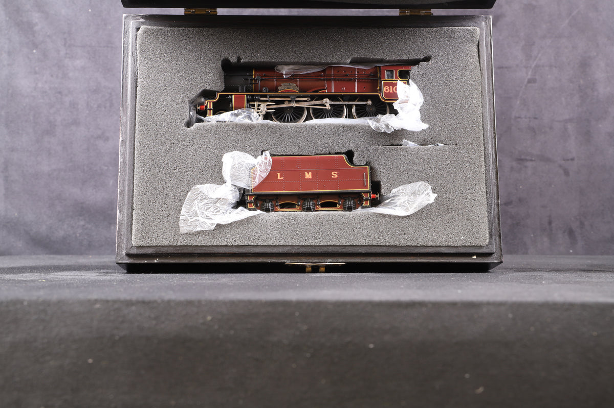 Bachmann OO 31-275 Class 6P Rebuilt Royal Scot 4-6-0 6100 &quot;Royal Scot&quot; in LMS Crimson Livery - Wooden Presentation Box - Limited Edition 3713/1000