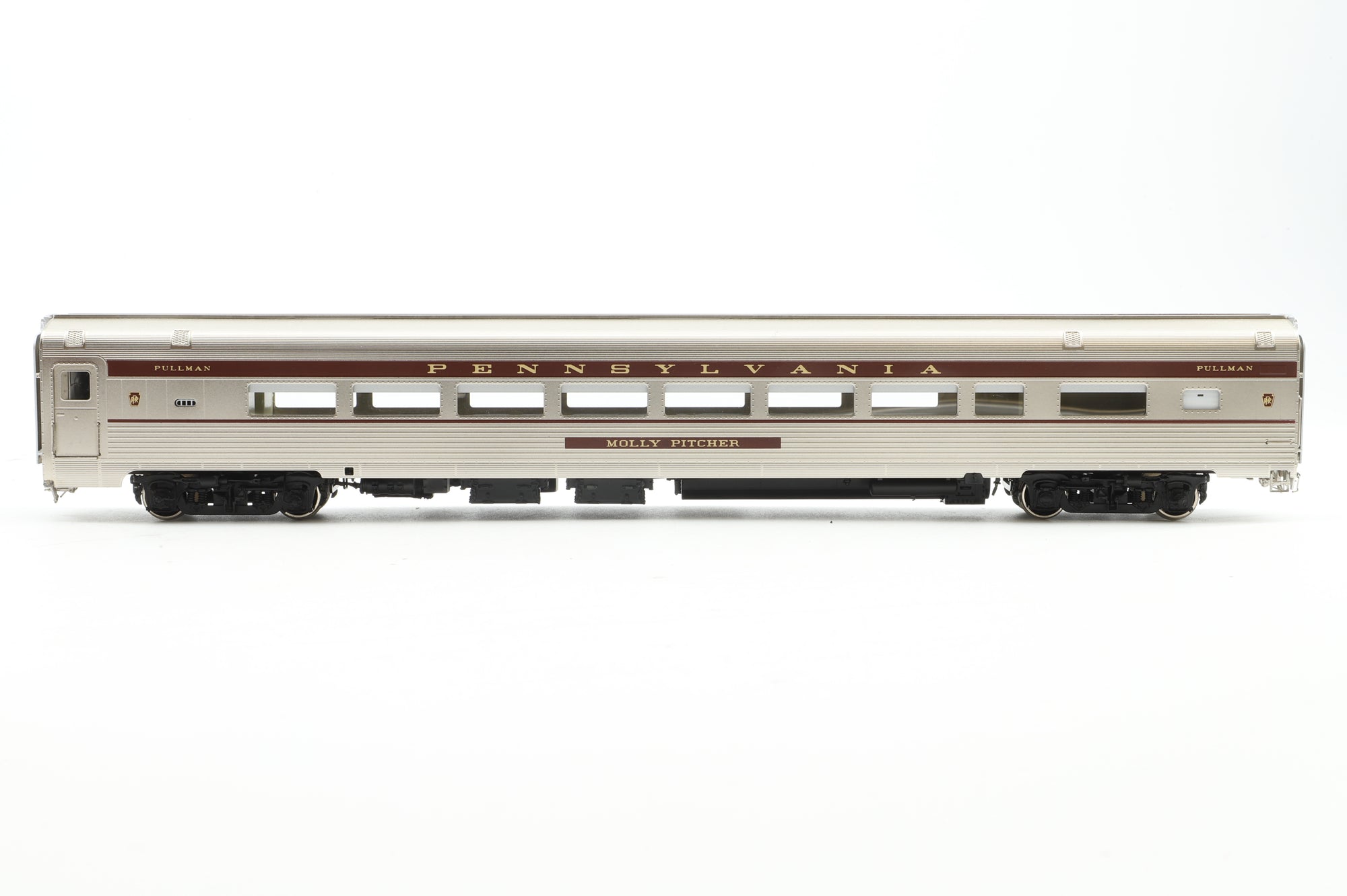 Samhongsa/Challenger Imports HO Brass Rake of 14 Pennsylvania Railroad 'Congressional', C-2A, C-2B & C-F1