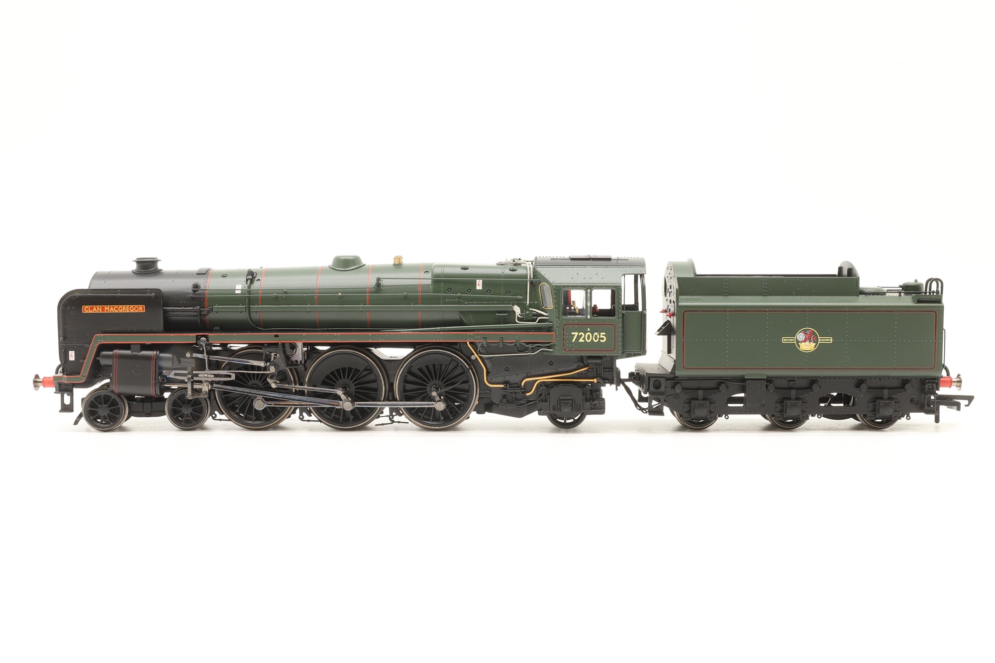 Hornby OO R2925X Clan Class 72005 'Macgregor' in Lined BR Green w/ Late Crests