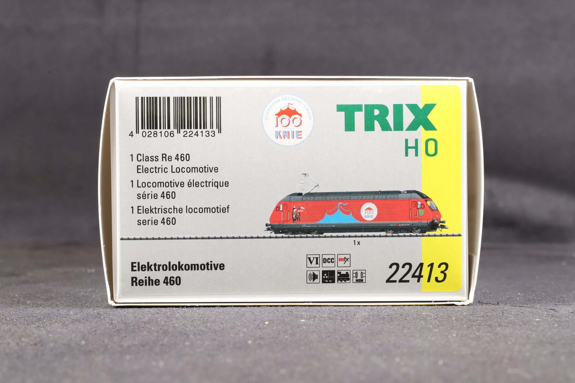 Trix HO 22413 Class Re 460 Electric Loco, DCC Sound