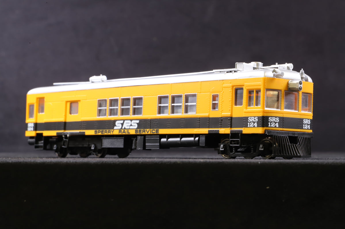 Walthers HO 932-6273 Sperry Rail Car No.124 in SRS Black/Yellow