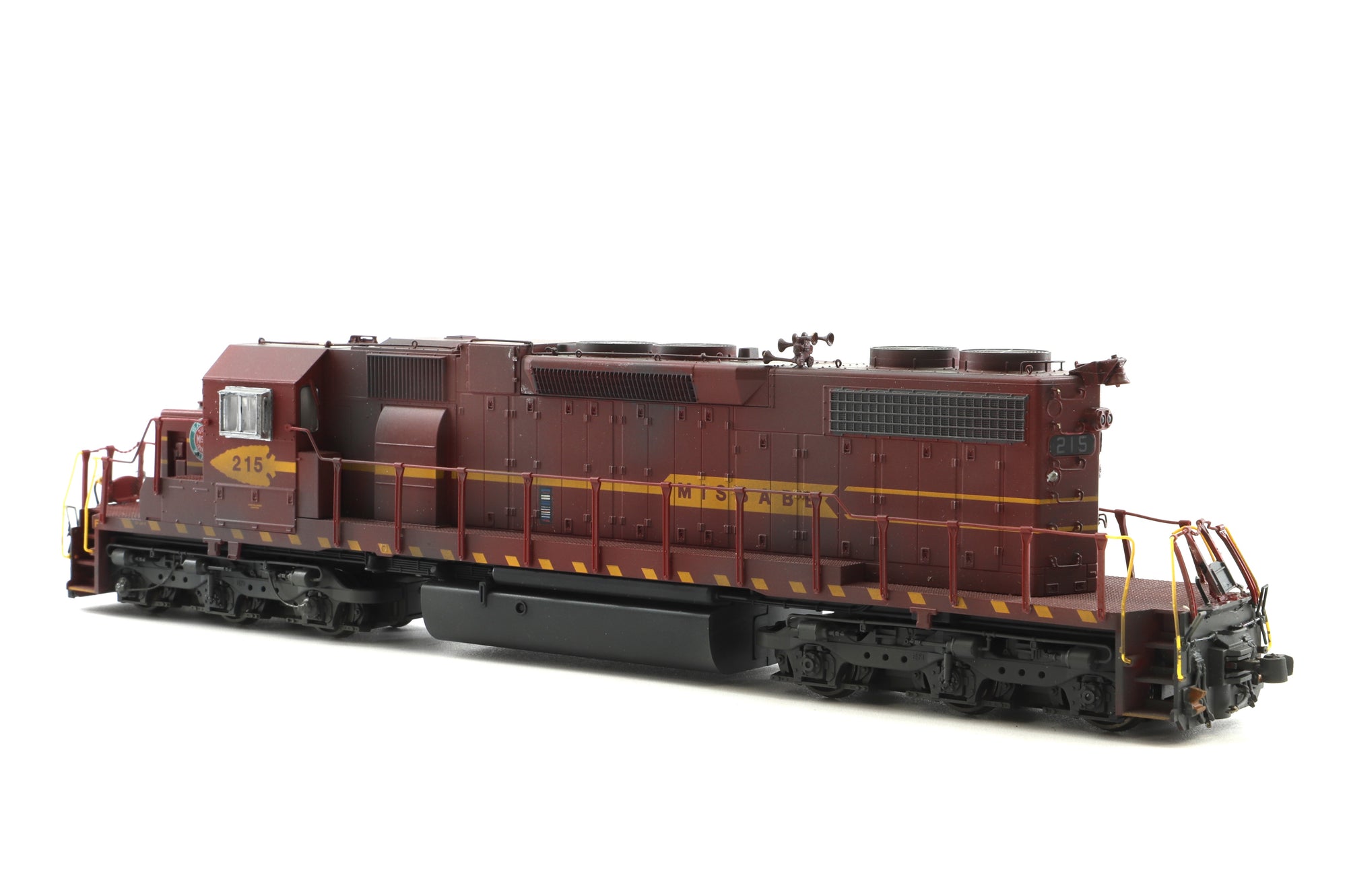 Kato HO 37-6481 EMD SD38-2 Duluth, Missabe & Iron Range '215', Weathered