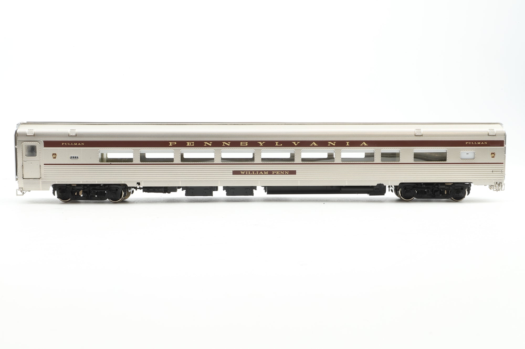 Samhongsa/Challenger Imports HO Brass Rake of 14 Pennsylvania Railroad 'Congressional', C-2A, C-2B & C-F1