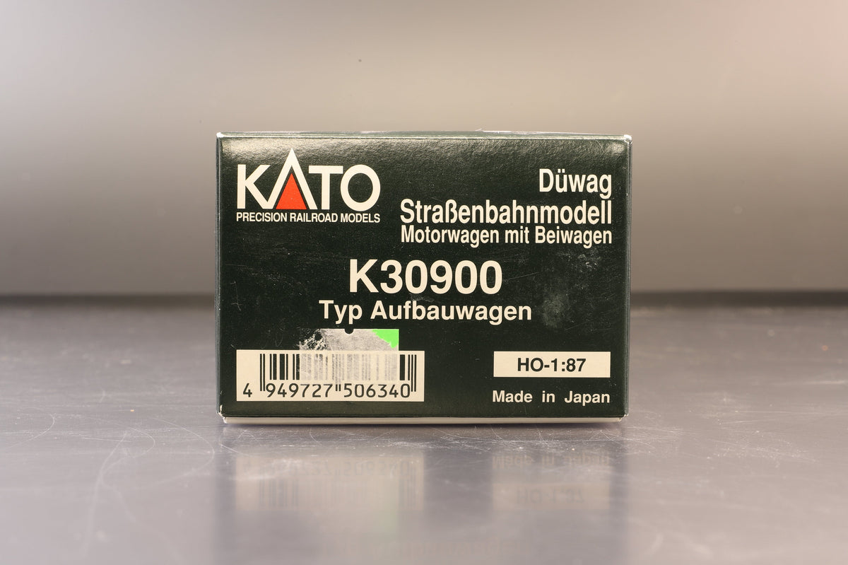 Kato HO K30900 Typ Aufbauwagen Duwag Strabenbahnmodell Motorwagen mit Beiwagen