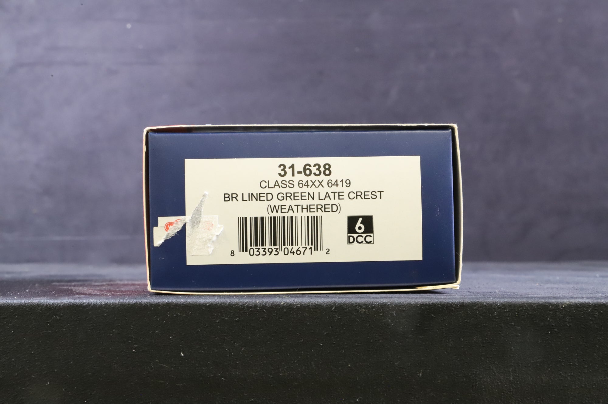 Bachmann OO 31-638 Class 64xx '6419' BR Lined Green L/C Weathered