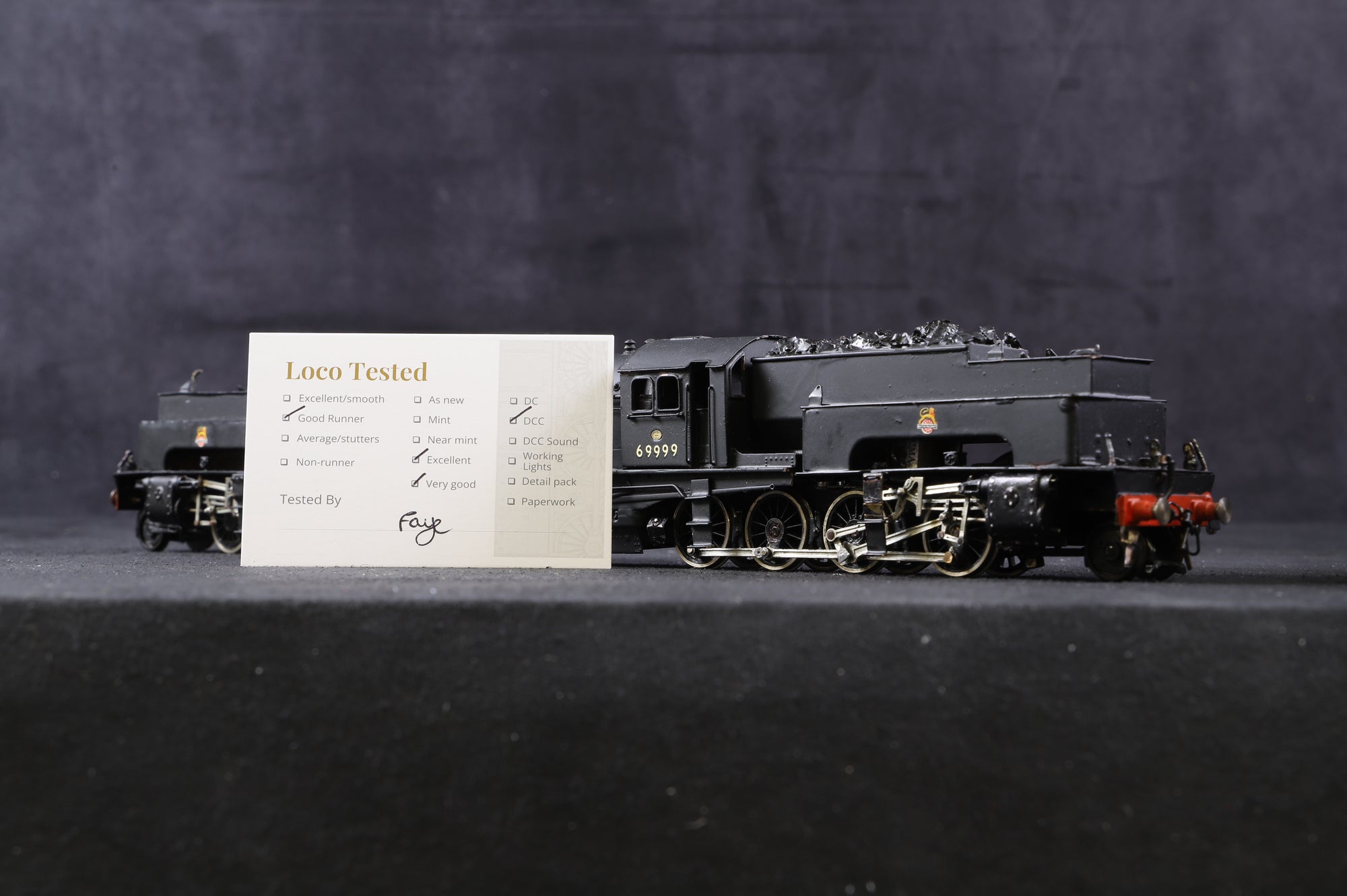 DJH OO Kit Built LNER Class U1 '69999' BR Black, DCC Fitted
