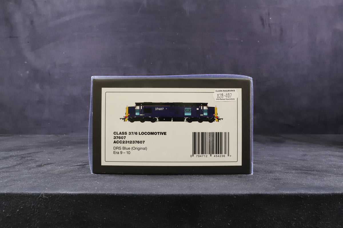 Accurascale ACC 231237607 Class 37/0 &#39;37607&#39; DRS Blue