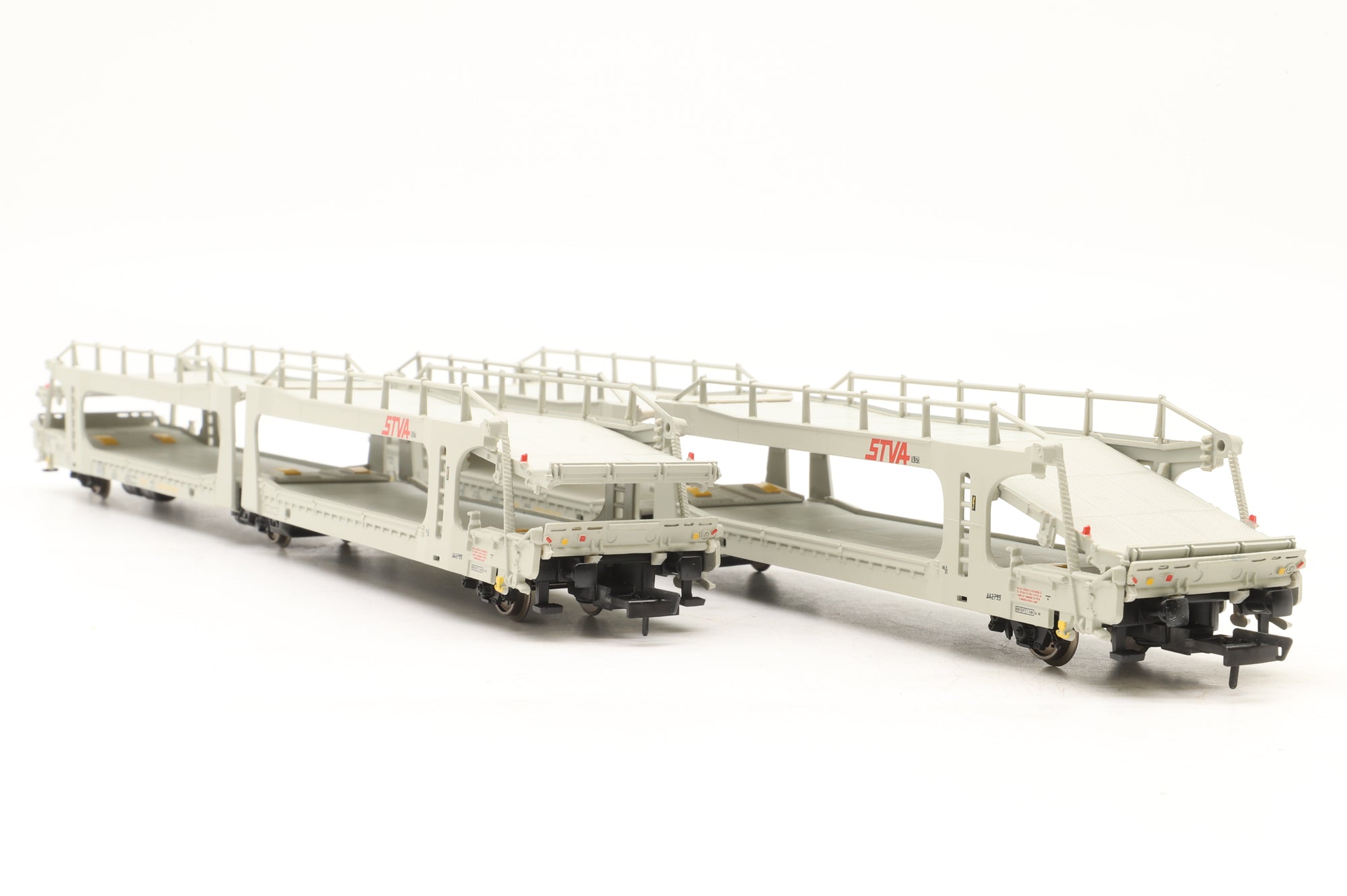 Electrotren HO 6016A x2 Rake of 2 STVA Car Transporter Wagons