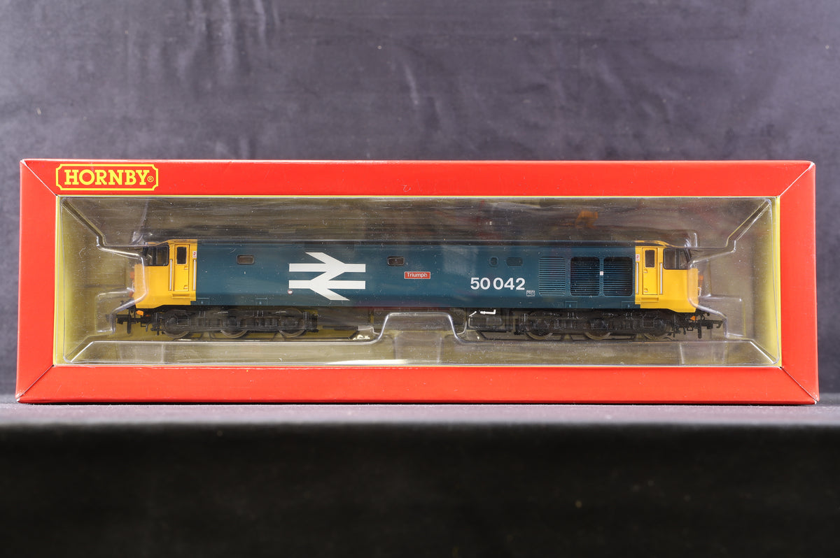 Hornby OO R30154 BR Class 50 Co-Co &#39;Triumph&#39; &#39;50042&#39;